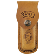 Case Medium (Job Case) Leather Belt Sheath to Suit 4" Knife #09026