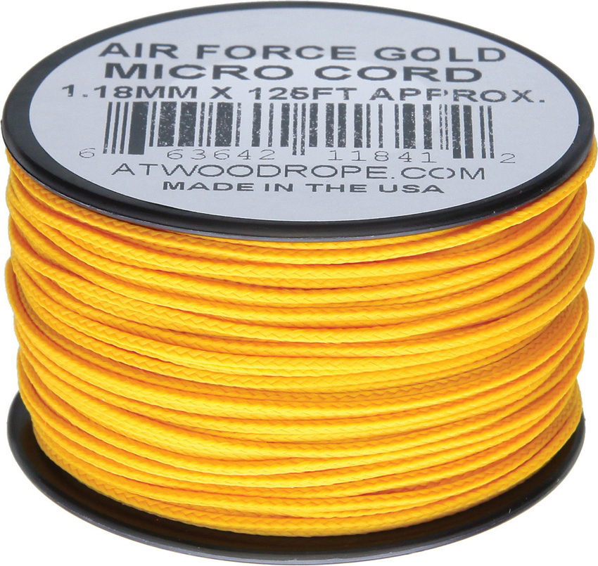 Atwood Rope MFG Micro Cord (100lb/46kg) 38m Made in USA, Various Colours - Picture 2 of 33
