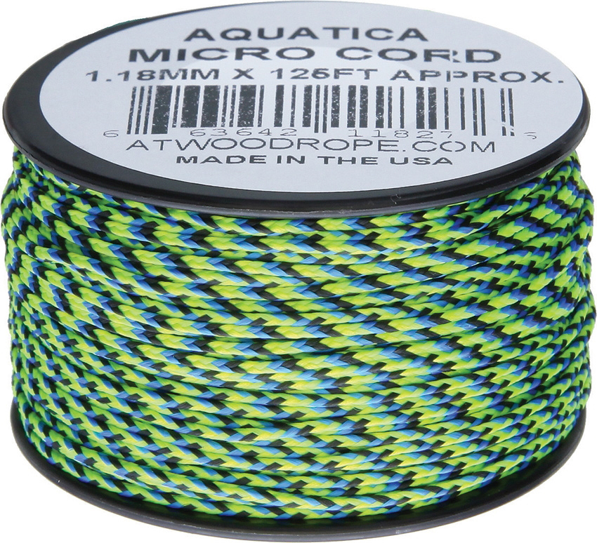 Atwood Micro Cord 38m Neon Green