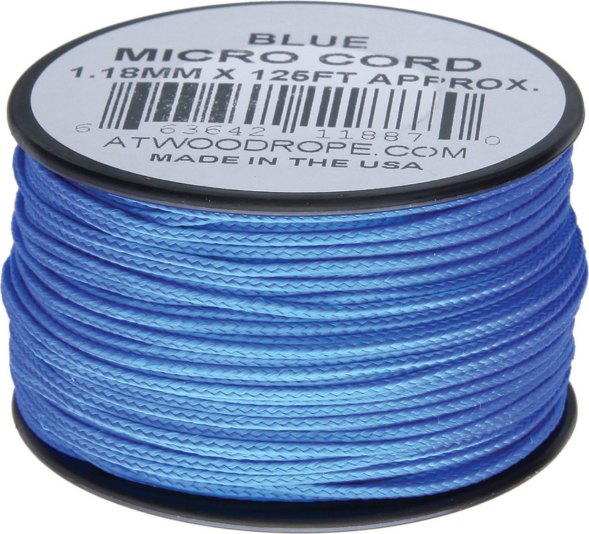 Atwood Rope MFG Micro Cord (100lb/46kg) 38m Made in USA, Various Colours - Picture 5 of 33