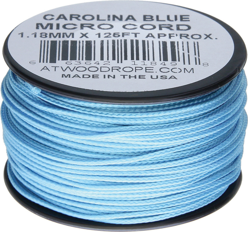 Atwood Rope MFG Micro Cord (100lb/46kg) 38m Made in USA, Various Colours - Picture 9 of 33