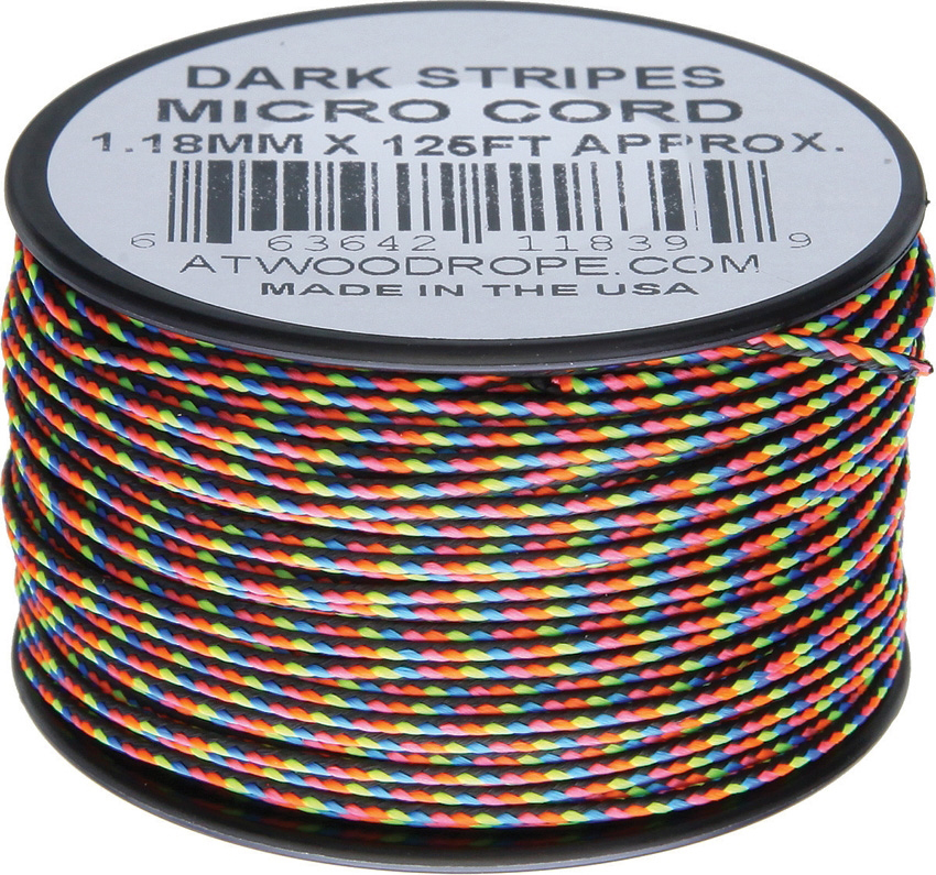 Atwood Rope MFG Micro Cord (100lb/46kg) 38m Made in USA, Various Colours - Picture 11 of 33