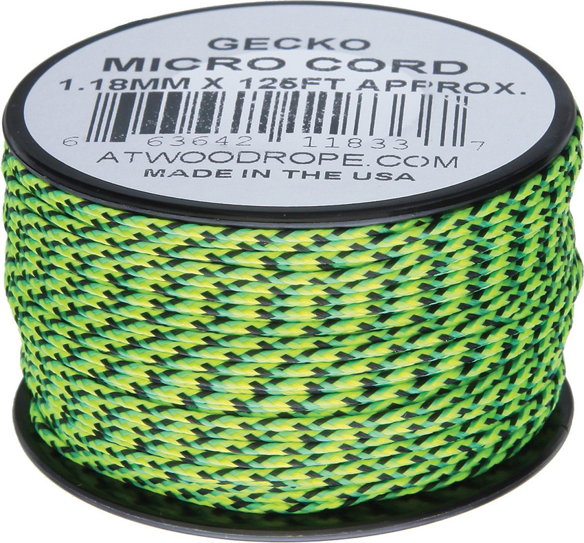 Atwood Rope MFG Micro Cord (100lb/46kg) 38m Made in USA, Various Colours - Picture 13 of 33