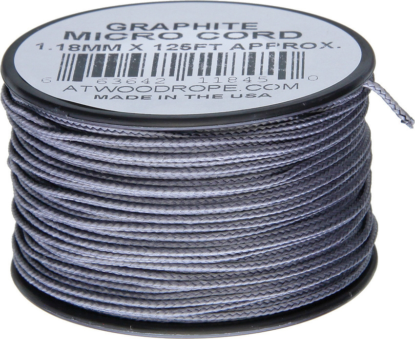 Atwood Rope MFG Micro Cord (100lb/46kg) 38m Made in USA, Various Colours - Picture 14 of 33