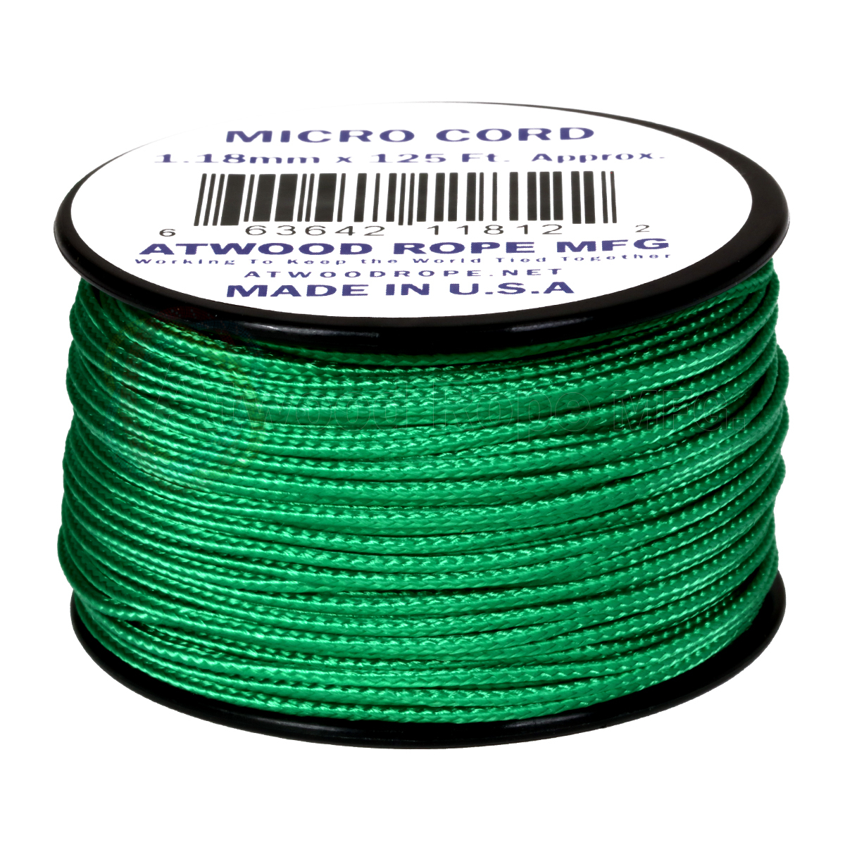 Atwood Rope MFG Micro Cord (100lb/46kg) 38m Made in USA, Various Colours - Picture 15 of 33