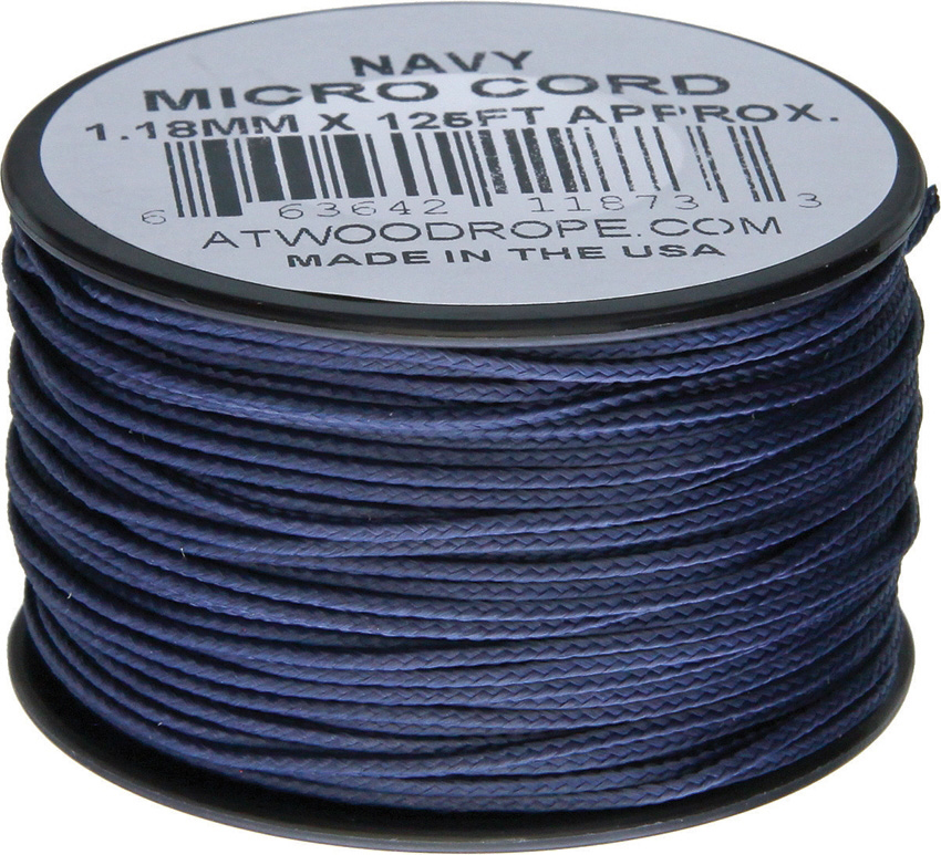 Atwood Rope MFG Micro Cord (100lb/46kg) 38m Made in USA, Various Colours - Picture 19 of 33