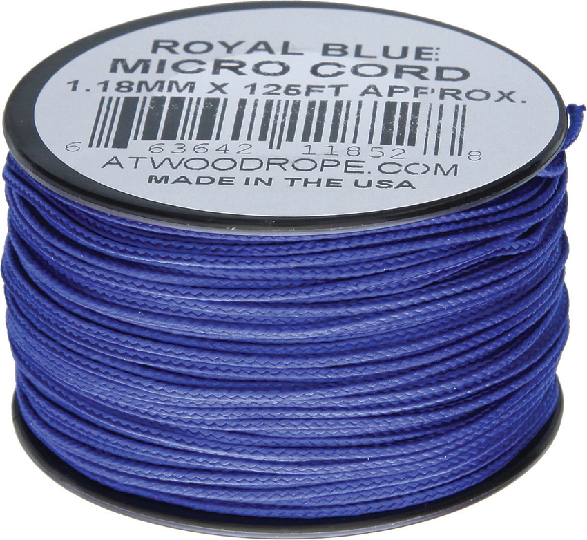 Atwood Rope MFG Micro Cord (100lb/46kg) 38m Made in USA, Various Colours - Picture 27 of 33