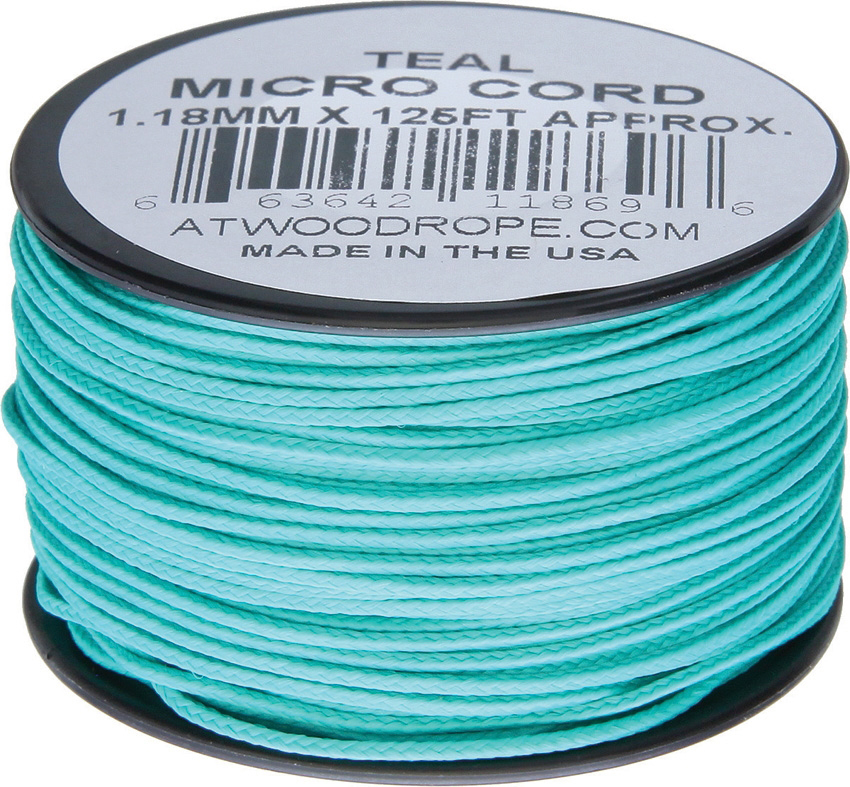 Atwood Rope MFG Micro Cord (100lb/46kg) 38m Made in USA, Various Colours - Picture 29 of 33
