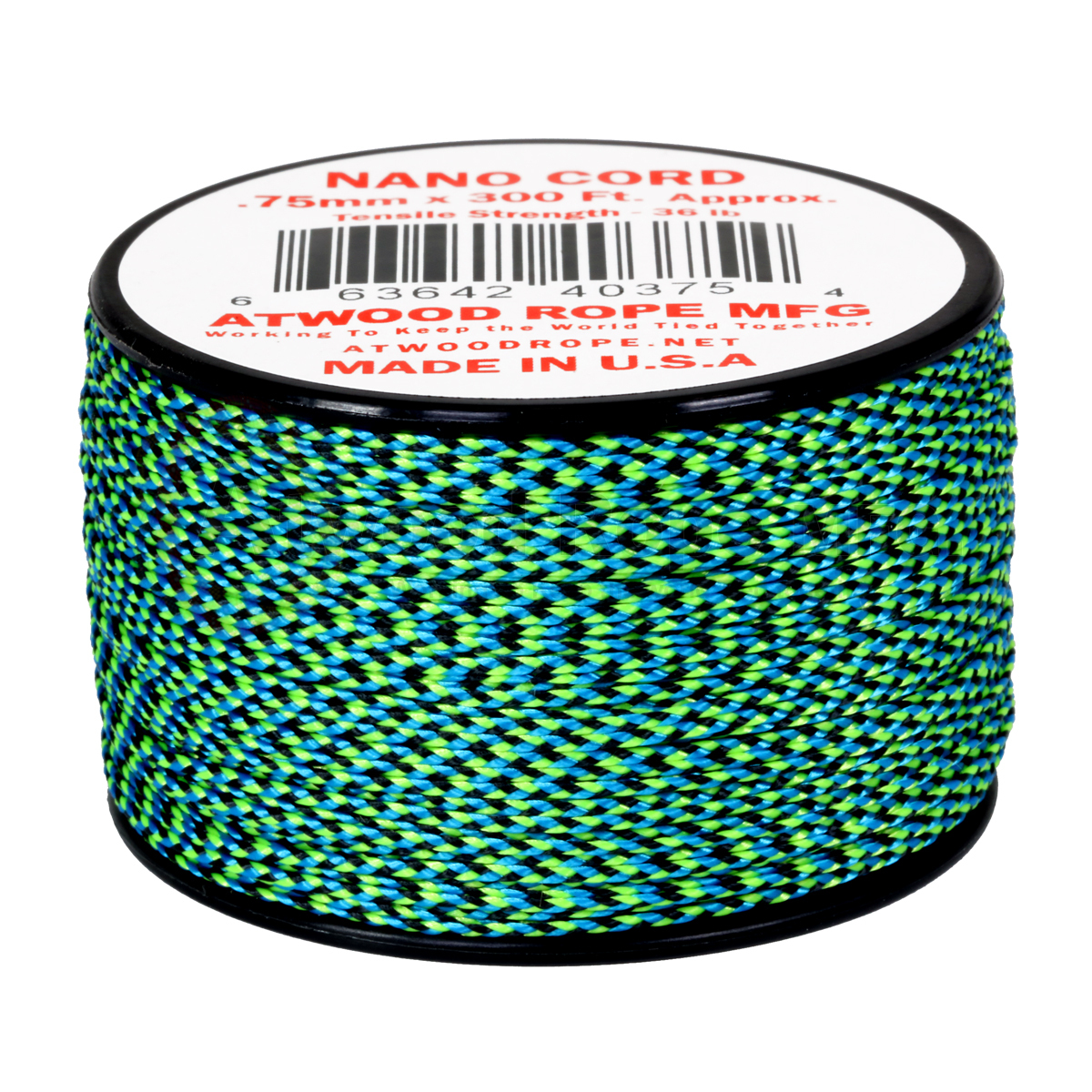 Atwood Rope MFG Nano Cord (36lb/17kg) 90m Made in USA, Various