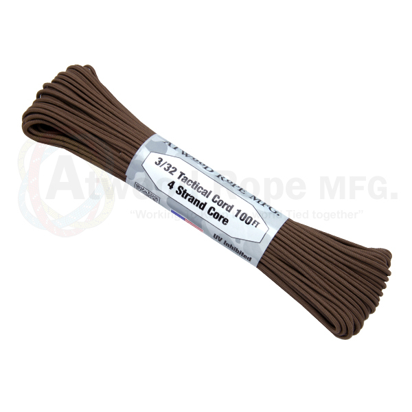 Atwood Rope MFG Tactical Cord (275lb/125kg) 30m Made in USA, Various Colours - Picture 8 of 47