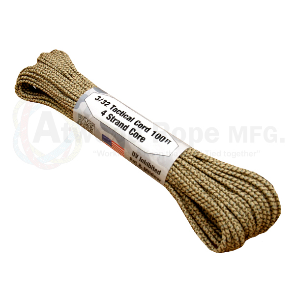 Atwood Rope MFG Tactical Cord (275lb/125kg) 30m Made in USA, Various Colours - Picture 13 of 47