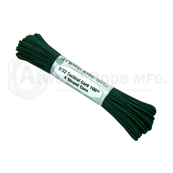 Atwood Rope MFG Tactical Cord (275lb/125kg) 30m Made in USA, Various Colours - Picture 25 of 47