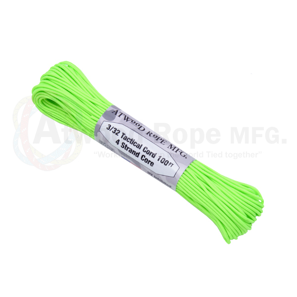 Atwood Micro Cord 38m Neon Green