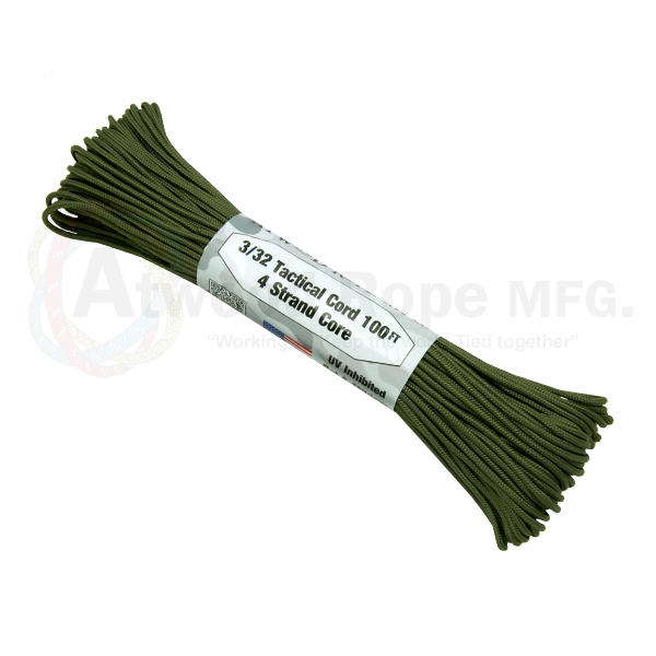 Atwood Rope MFG Tactical Cord (275lb/125kg) 30m Made in USA, Various Colours - Picture 37 of 47