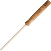 Ceramic Knife Sharpening Stick with Handle - 5"