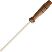 Ceramic Knife Sharpening Stick with Handle - 7.5"