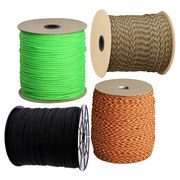 Atwood Rope MFG Paracord (550lb/249kg) 305m Made in USA, Various Colours