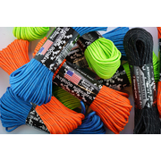 Atwood Rope MFG Reflective Paracord (550lb/249kg) 30m Made in USA, Various Colours