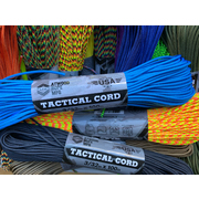 Atwood Rope MFG Tactical Cord (275lb/125kg) 30m Made in USA, Various Colours