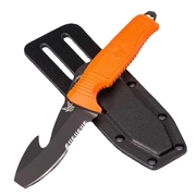Benchmade H2O Dive N680 Steel Fixed Blade Orange Rescue Knife, Sheath - 112SBK-SOML