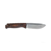 Benchmade Saddle Mountain Skinner CPMS30V Steel Hunting Fixed Blade Knife, Leather Sheath - 15002