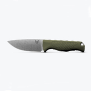 Benchmade Steep Country CPM-S30V Steel, Dark Olive Handle Hunting Fixed Blade Knife, Sheath - 15006-01