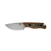 Benchmade Hidden Canyon CPMS90V Steel Hunting Fixed Blade Knife, Boltaron Sheath - 15017-1