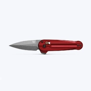 Benchmade Lowden™ M360 Steel Phoenix Red Handle Folder Knife - 491GY-01