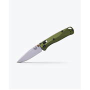 Benchmade Mini Bugout CPMS90V Steel Woodland Green Aluminium Handle Folder Knife - 533SL-10
