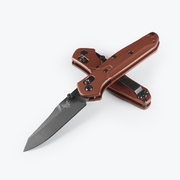 Benchmade Mini Osborne CPM-MagnaCut Steel Reverse Tanto Burnt Copper Folder Knife - 945BK-03