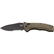 Benchmade Turret Black CPM-S30V Steel Olive Drab Handle Folder Knife - 980SBK