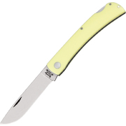 Bear & Son Yellow G-10 Farmhand Lockback Folder Knife C338L