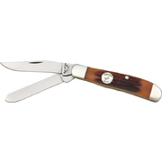 Bear & Son Red Stag Mini Trapper Folder Knife CRSB07