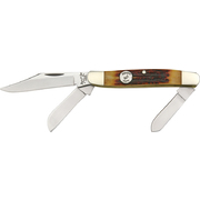 Bear & Son Red Stag Large Stockman Folder Knife CRSB47