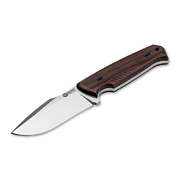 Boker Arbolito Bison Guayacan Wood Fixed Blade Hunting Knife 02BA404