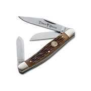 Boker Traditional Series Large Stockman Jigged Brown Bone Folding Knife 110726