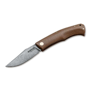 Boker Boxer EDC Brown Burlap Micarta Lockback Folder Knife 111029