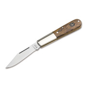 Boker Barlow Curly Birch Brown Folder Knife 117941