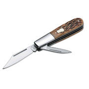 Boker Plus Brown Bone Barlow Folder Knife - Model 01BO493