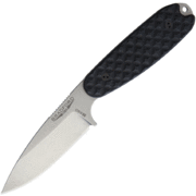 Bradford Guardian 3.5 N690 Fixed Plain Blade Knife - Black G10