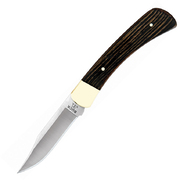 Buck Ebony Handle Fixed Blade Hunting Knife 101BRS