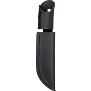 Buck Leather Sheath for 102 Woodsman Fixed Blade Knife - Black