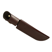 Buck Leather Sheath for 105 Pathfinder Fixed Blade Knife - Burgundy