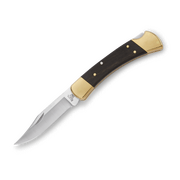 Buck Hunter, Folding Knife 110BRS, Leather Sheath