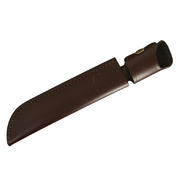 Buck Leather Sheath for 120 General Fixed Blade Knife - Burgundy