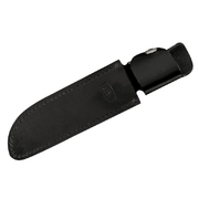 Buck Leather Sheath for 124 Frontiersman Fixed Blade Knife - Black