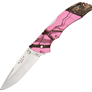 Buck Bantam BHW, Folding Knife 286CMS10, Mossy Oak® Blaze Pink Camo Handle