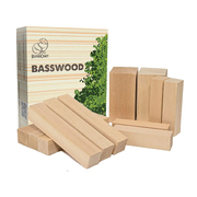 BeaverCraft BW12 – Wood Carving Basswood Block 12pcs Set