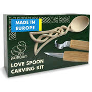 BeaverCraft DIY04 - Celtic Spoon Wood Carving Hobby Kit