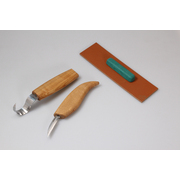 BeaverCraft S02 – Spoon Carving Tool Set (2 Knives + Accessories)